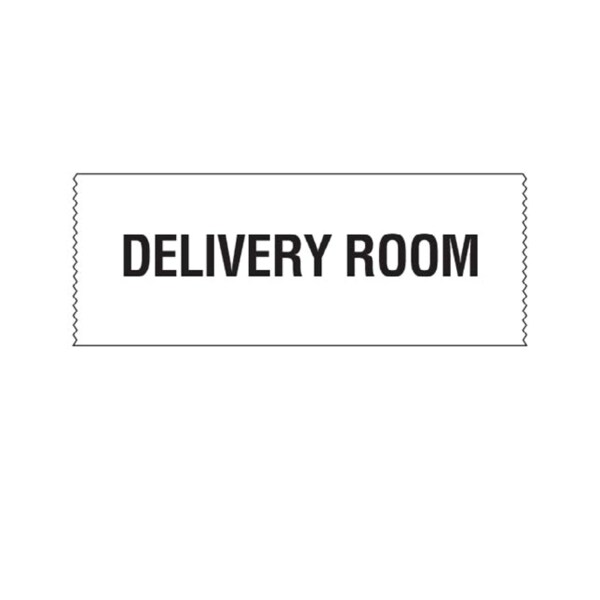 Printed Chart Tape - Delivery Room